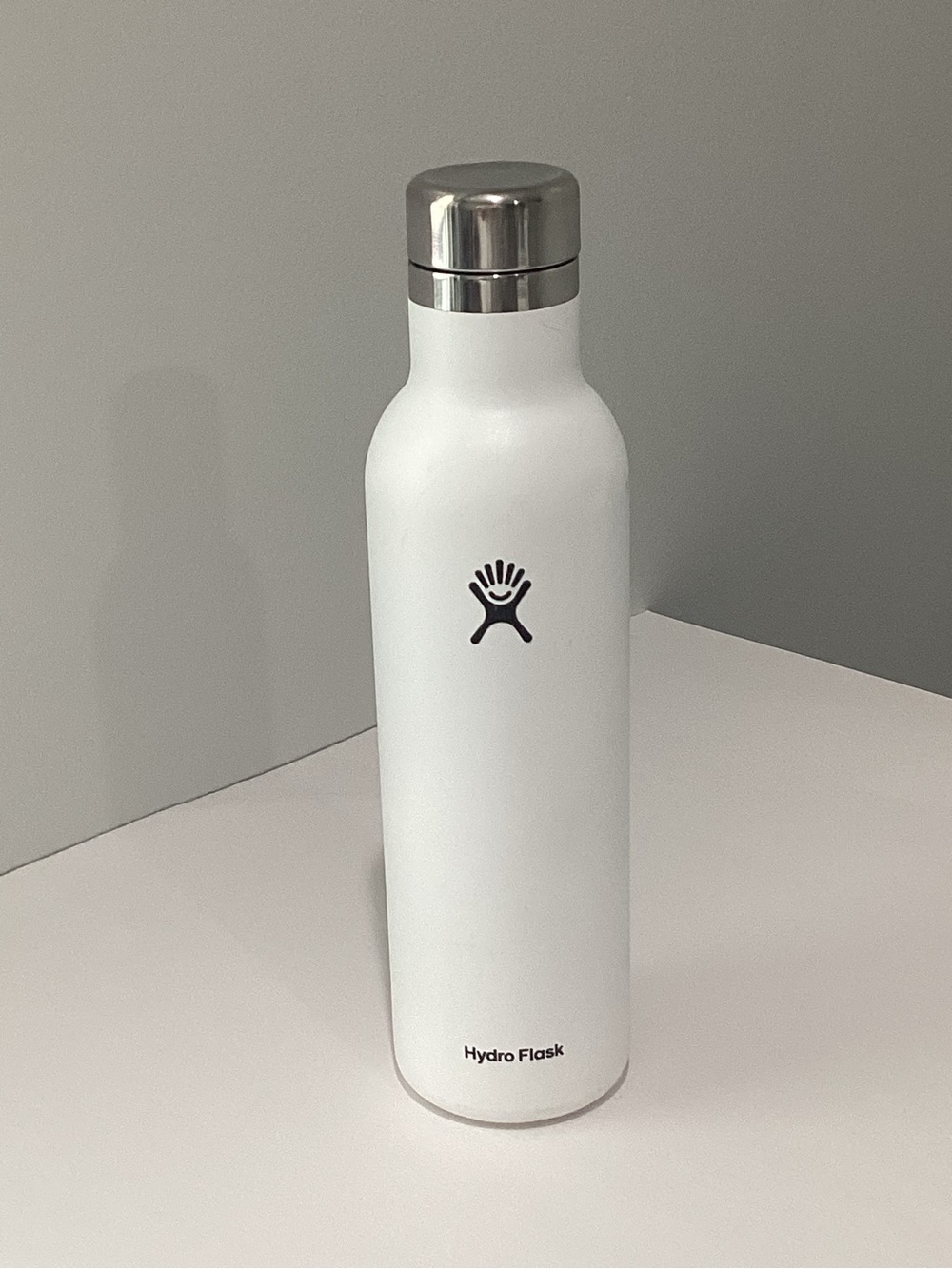 Hydro Flask White Stainless Steel Water Bottle